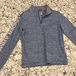 Under Armour Heathered Blue Pullover